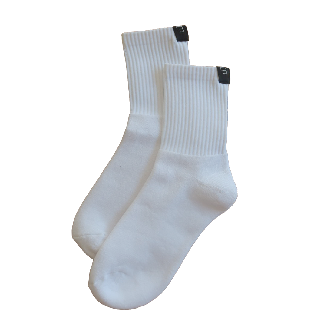 White Socks - Casual Sportswear